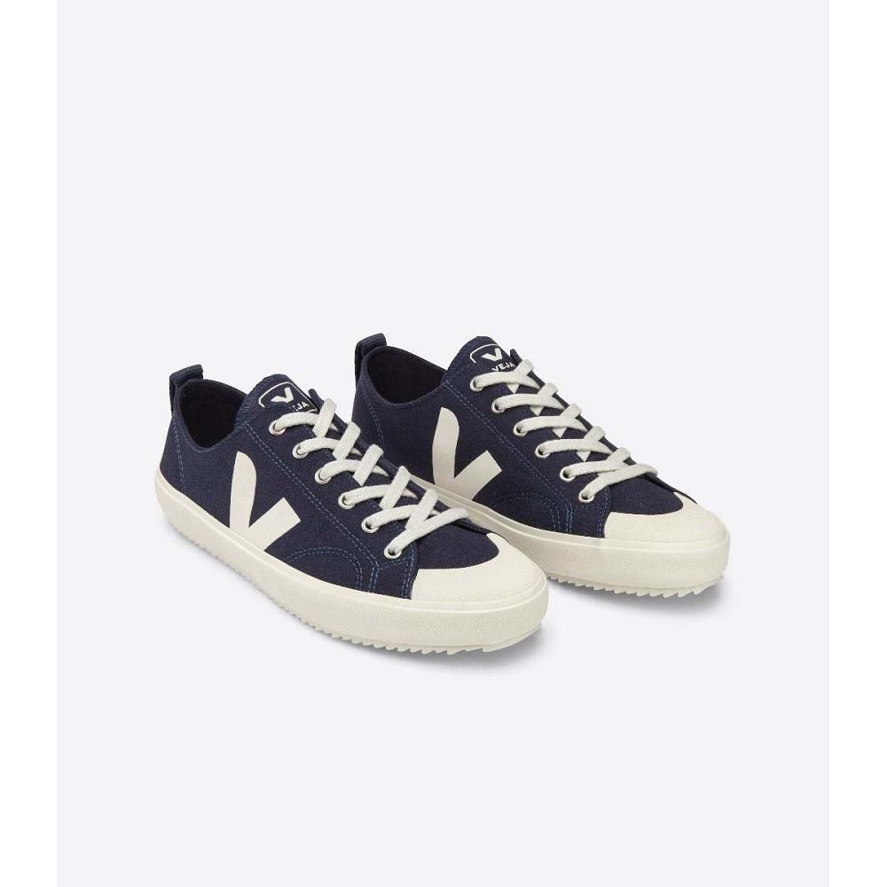 Veja NOVA CANVAS Men's Shoes Blue | NZ 247MQZ